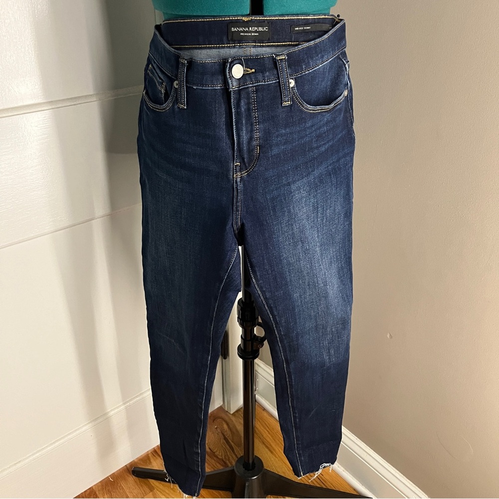 Banana Republic Mis-Rise Skinny Jeans
